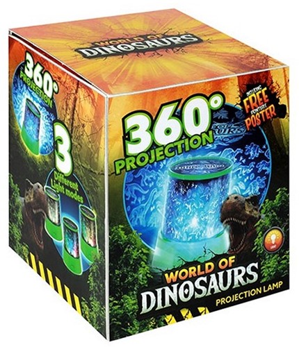 Projektionslampe Dinosaurier