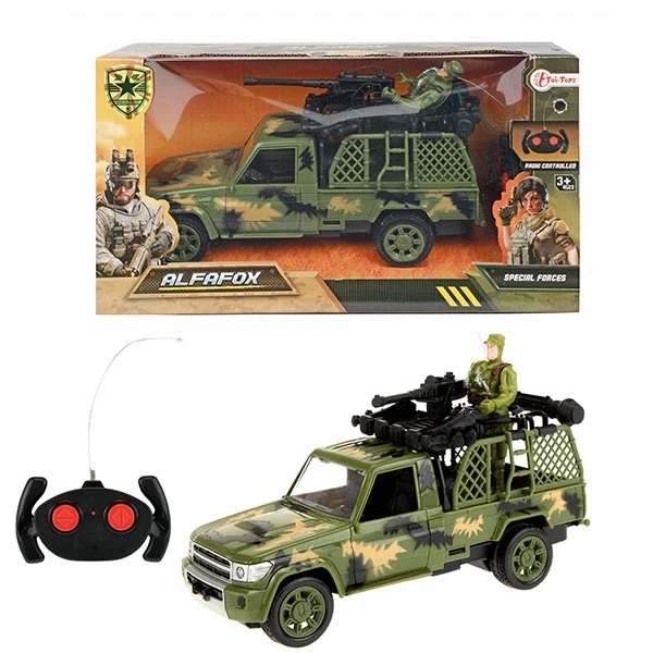 RC Militär Jeep mit Figur