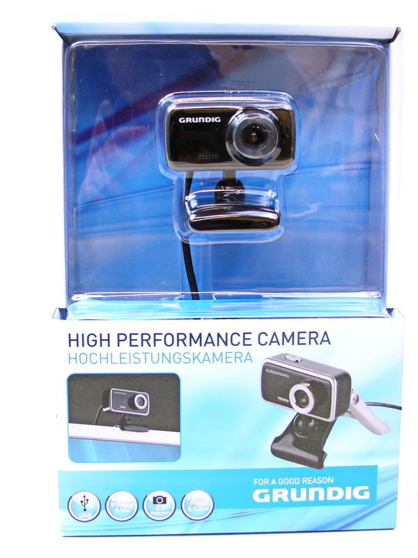 Webcam USB 5.0 MP Grundig
