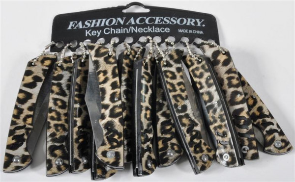 SK Taschenmesser Leoparddesign
