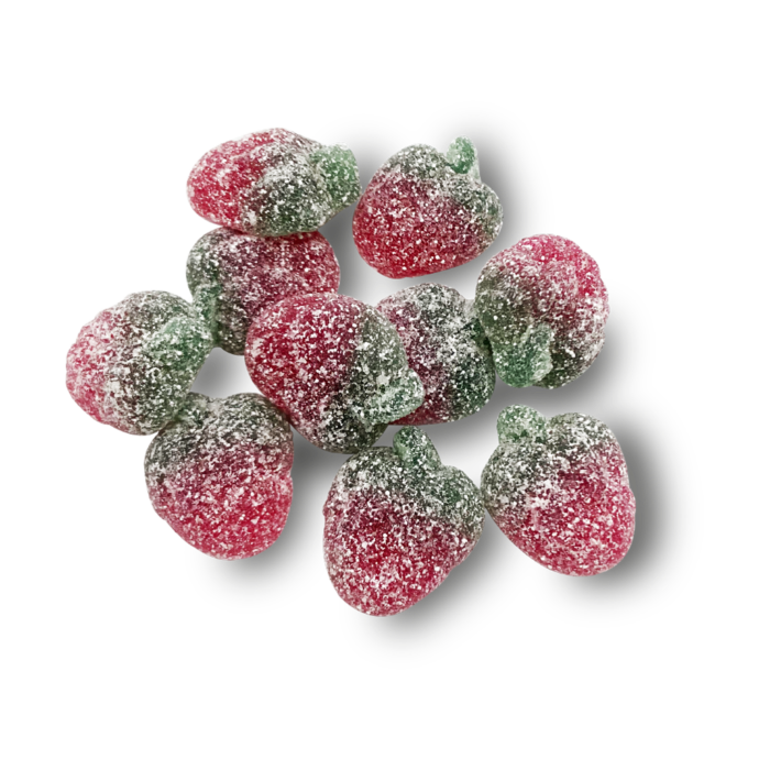 Fruchtgummi saure Erdbeeren 1kg MHD 10/23