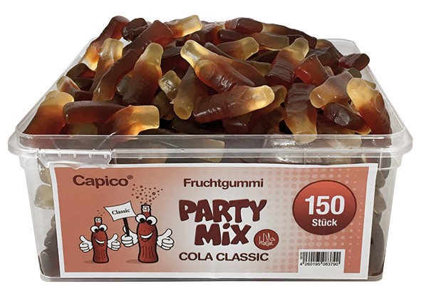Fruchtgummi Colaflaschen 150 Stück in Box