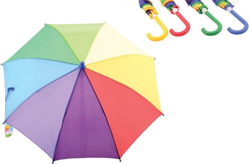 Kinder-Regenschirm Regenbogen 70cm