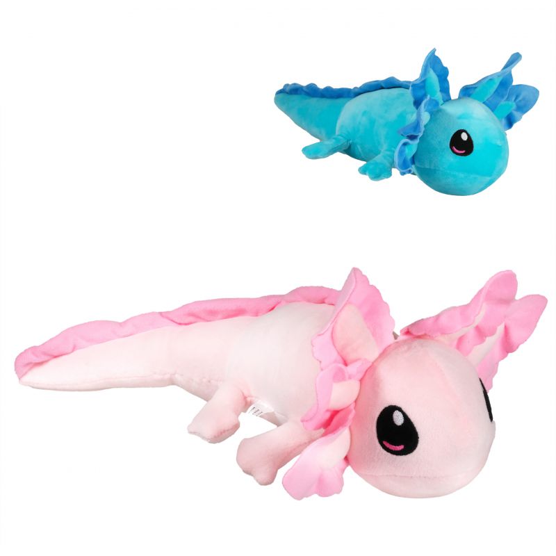 Axolotl pink/blau 50cm