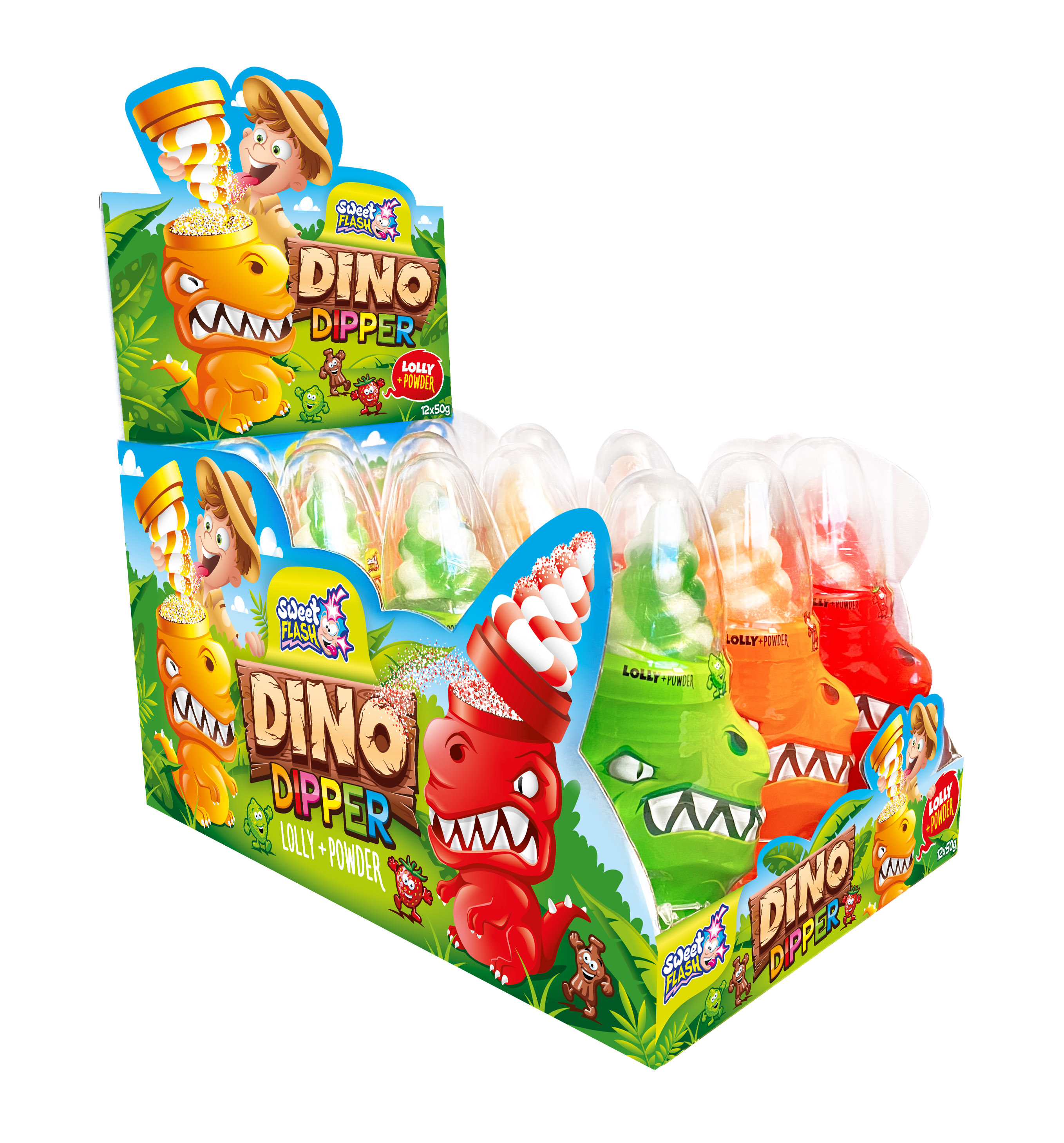 Dino Dipper 12x50gr