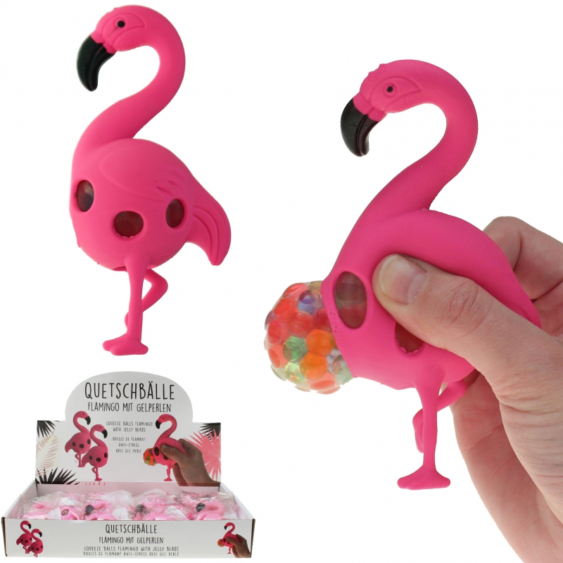 Quetschball Flamingo 13cm
